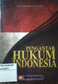 Image of PENGANTAR HUKUM INDONESIA
